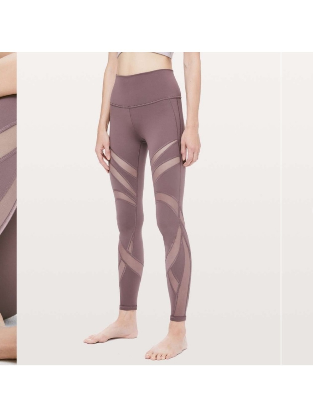 Lululemon Wunder Under High-Rise Mesh Tight Bark 6
